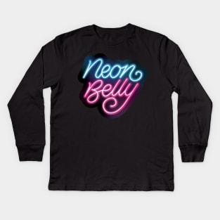 Neon Belly Kids Long Sleeve T-Shirt